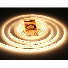 Светодиодная лента Ambrella light GS2601 COB 320Led/ 10W m/ 12V IP20 3000K/ 5000*8*1.54mm (2 конт.)