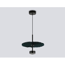 Светильник Ambrella light LH72605 BK/DB черный/синий 6W 3000K D300*260-1770