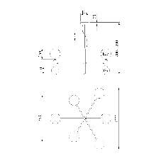 30182 / потолочный светильник/ латунь Smart