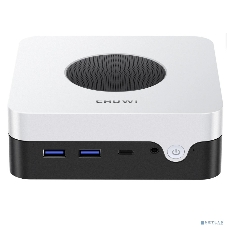 Компьютер Chuwi LarkBox X Intel Core i3 1220P(1.5Ghz)/8192Mb/256SSDGb/Int:Intel UHD Graphics/BT/WiFi/war 1y/0.4kg/Grey+White/Win11Pro + USB2.0*2/USB3.2*2/Type-C*1/HDMI*1/DP*1/RJ45*2/WIFI6,BT5.2/bracket