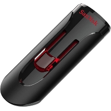 Флешка USB Sandisk CZ600 Cruzer Glide (SDCZ600-032G-G35), 32Gb, USB 3.0, R/W 100/20, черный