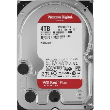Жесткий диск HDD WD Red Plus 4Tb 5400rpm SATA 256Mb 3.5