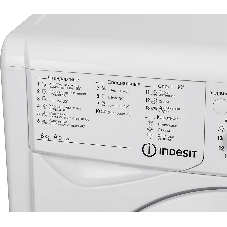 Стиральная машина Indesit IWSC 6105 белый, загрузка фронтальная 6 кг, 1000 об/мин., класс: А