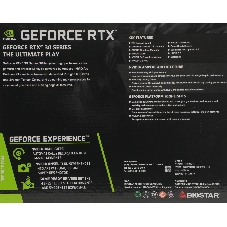 Видеокарта Biostar PCI-E RTX3060-12GB NVIDIA GeForce RTX 3060 12Gb 128bit GDDR6 1320/15000 HDMIx1 DPx3 HDCP Ret