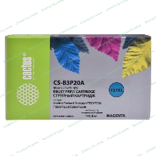 Картридж струйный Cactus CS-B3P20A №727 пурпурный (130 мл) для HP DJ T920/T1500/T2530