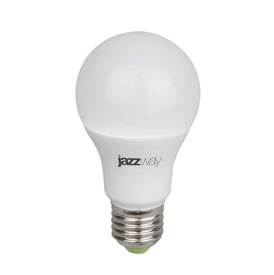 Лампа светодиодная JazzWay PPG A60 AGRO 9Вт грушевидная E27 230В (для растений) IP20