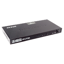 Разветвитель HDMI Cablexpert DSP-8PH4-03, HD19F/8x19F, 1 компьютер => 8 мониторов, Full-HD, 3D, 1.4v, каскадируемый