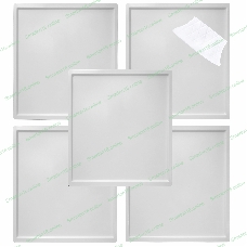 Поддон для пастилы Pullman PL-010203-5 белый 5шт+лопатка универс. прямоугольный р-р 327х288х6,6мм