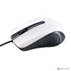 Мышь проводная Perfeo RAINBOW черный/белый, 1000 dpi, USB, кнопки - 3
