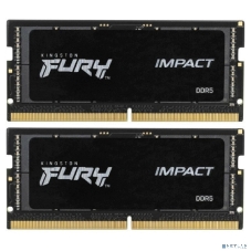 Оперативная память Kingston Fury Impact, DDR5, 32GB (2x16GB), 5600MHz, CL40, SO-DIMM