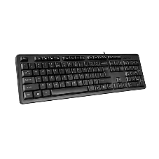 Клавиатура проводная A4Tech KK-3, USB, черный