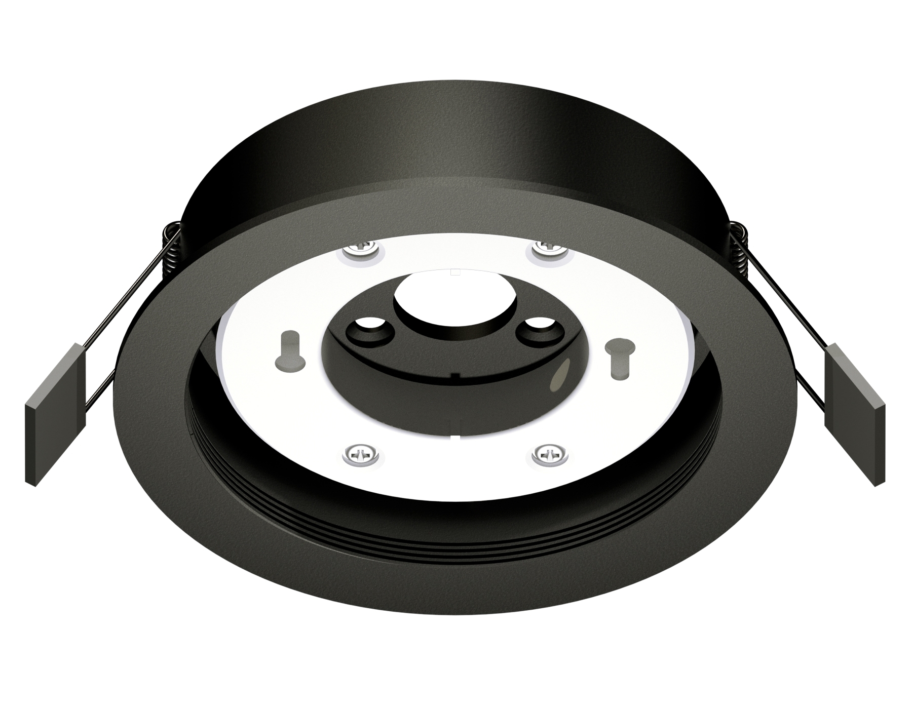 Корпус светильника C8051 SBK черный песок D110*H40mm Out2mm GX53