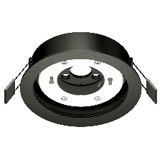 Корпус светильника C8051 SBK черный песок D110*H40mm Out2mm GX53 Корпус светильника C8051 SBK черный песок D110*H40mm Out2mm GX53