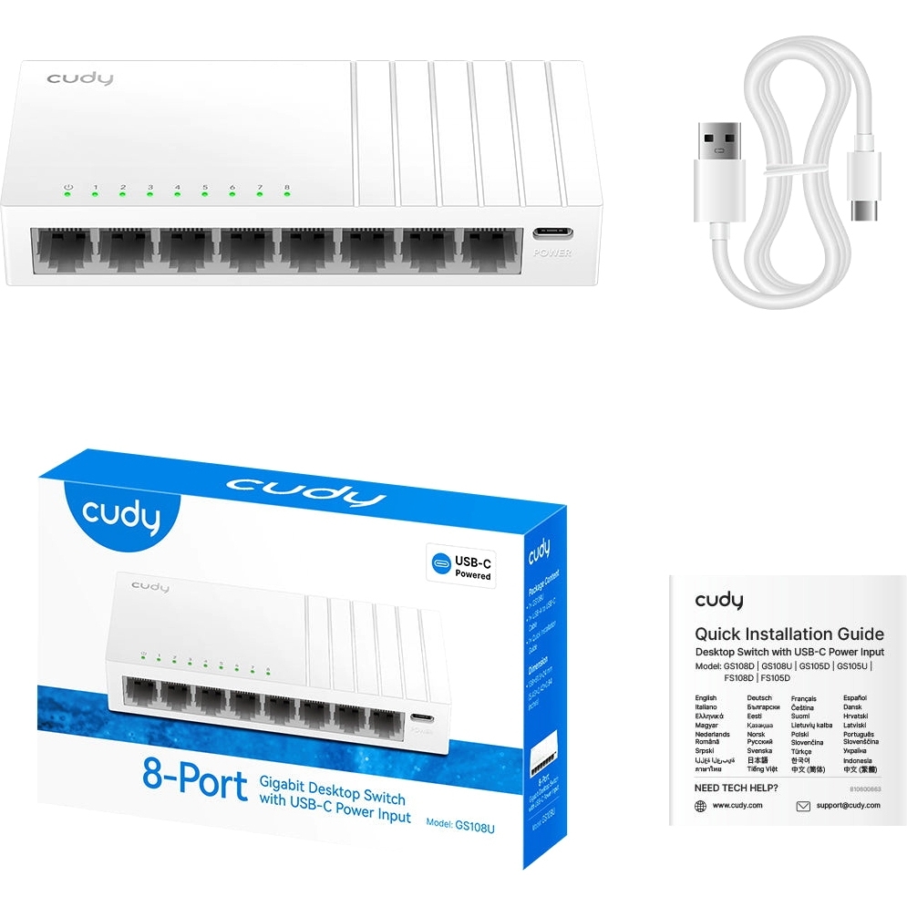 Wi-Fi адаптер CUDY GS108U