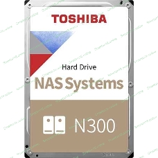 Жесткий диск Toshiba SATA-III 6Tb HDWG160EZSTA NAS N300 (7200rpm) 256Mb 3.5
