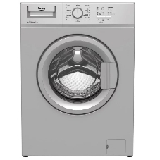 Стиральная машина Beko WRE 65P1 BSS серебристый, загрузка фронтальная 6 кг, 1000 об/мин., класс: А