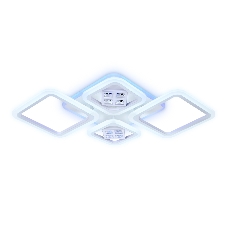 Светильник Ambrella light FA286/4 WH белый 101W 750*490*80 (ПДУ РАДИО 2.4G)