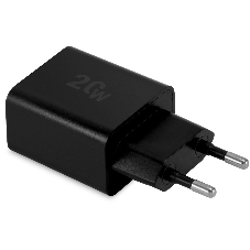 Сетевое зарядное устройство Digma DGW2D 20W 3A+1A (PD+QC) USB-C/USB-A универсальное черный