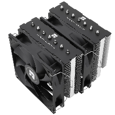 Устройство охлаждения(кулер) Thermalright Phantom Spirit 120 SE Soc-AM5/AM4/1151/1200/1700 черный 4-pin 25.6dB Al+Cu 765gr Ret (PS120-SE)