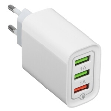 Сетевое зарядное устройство Rexant 2 x USB, 5V, 2.4 A, белое
