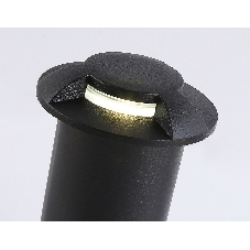 Светильник Ambrella light ST6525 BK черный IP67 LED 4200K 1W D60*93