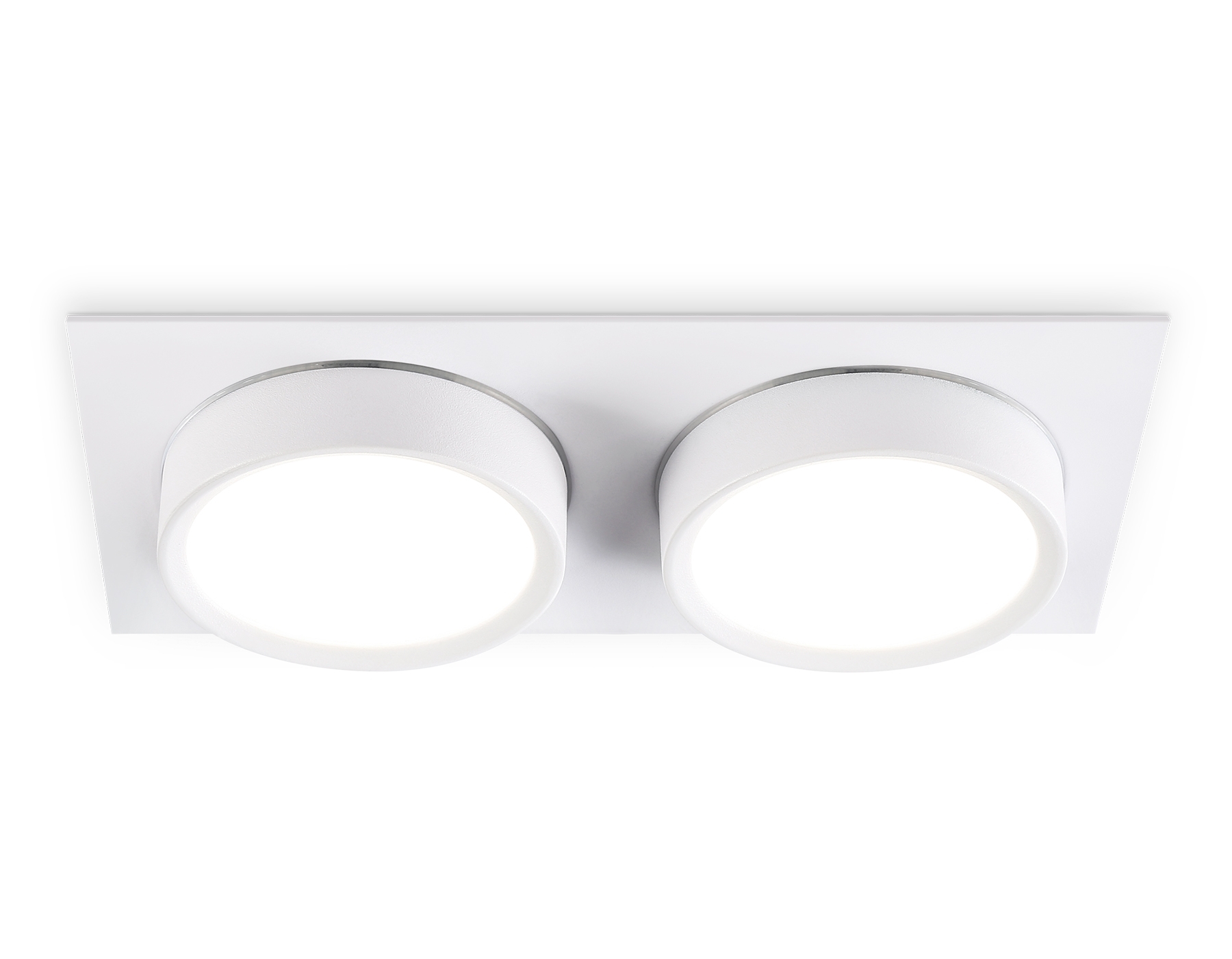 Светильник Ambrella light TN6741/2 WH белый IP44 GX53/2 210*110*57
