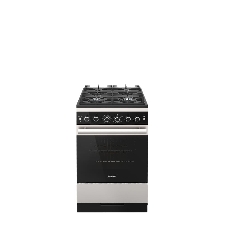 Плита газовая Gefest 5500-02 0069 серебристый/черный, конфорок 4 шт, духовка 52 л, 50 см x 85 см x 58.5 см