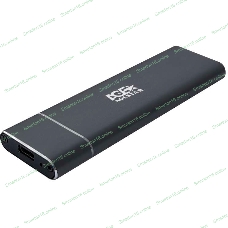 Внешний корпус AgeStar USB 3.1 Type-C M.2 NVME (M-key) AgeStar 31UBNV5C черный, алюминий, черный