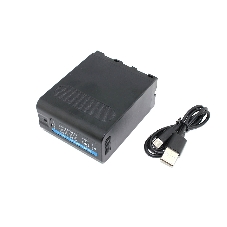 Аккумуляторная батарея для видеокамеры Sony CCD-RV (NP-F970) USB Type-C 7.4V 10500mAh усиленная Аккумуляторная батарея для видеокамеры Sony CCD-RV (NP-F970) USB Type-C 7.4V 10500mAh усиленная