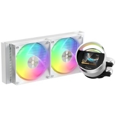 Система охлаждения Ocypus Sigma L24 WH ARGB, 240мм, LCD Pump 2.4