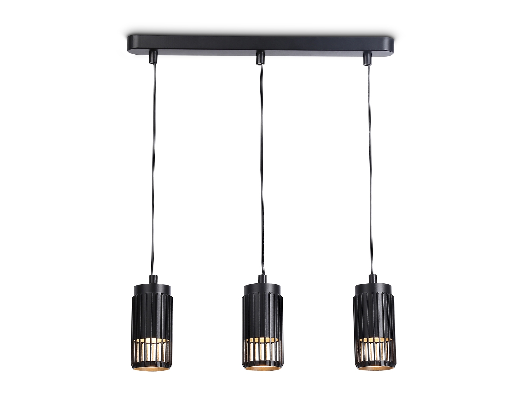 Светильник Ambrella light TN51699/3 BK черный GU10/3 400*60*1120
