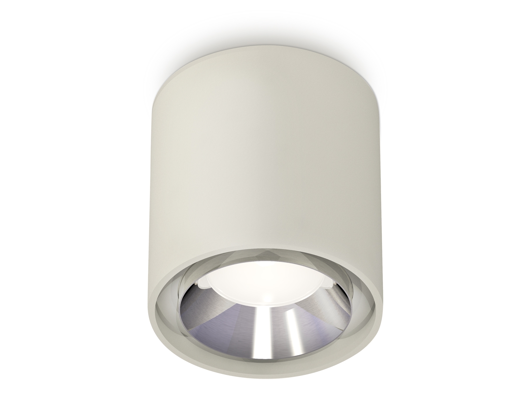 Светильник Ambrella Light XS7724003 SGR/PSL серый песок/серебро полированное MR16 GU5.3 (C7724, N7032)