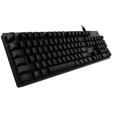 Клавиатура Logitech G512 Red Linear механическая черный USB Multimedia for gamer LED (920-009374)