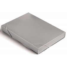 Папка-короб на резинке Бюрократ -BA40/07GREY, пластик, 0.7мм, корешок 40мм, A4 серый Папка-короб на резинке Бюрократ -BA40/07GREY, пластик, 0.7мм, корешок 40мм, A4 серый
