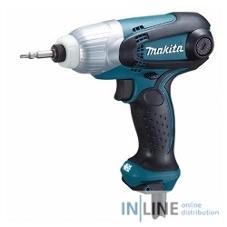 Дрель-шуруповерт Makita TD0101F, 230 Вт, 100 Нм, щеточный, ударный