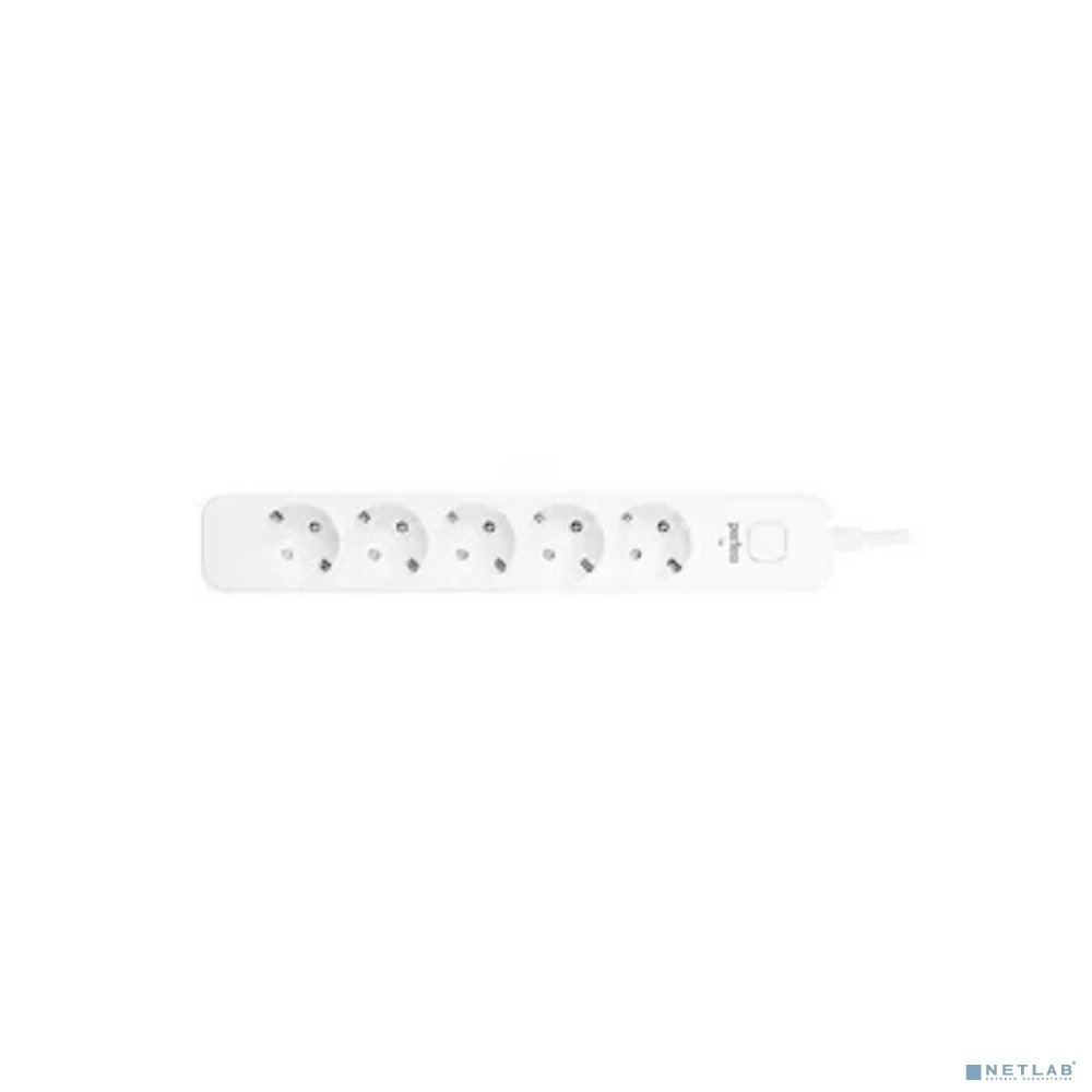 Сетевой фильтр Perfeo (PF_C3963) POWER STREAM - 5 роз - 1,5 м - белый