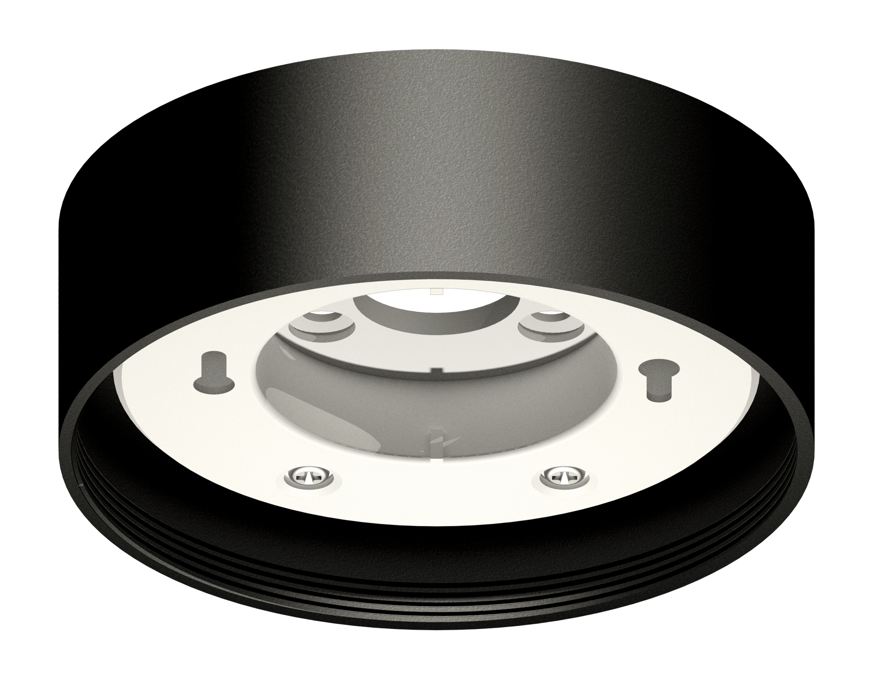 Корпус светильника C8102 SBK черный песок D85*H35mm GX53