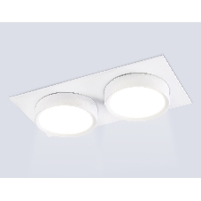 Светильник Ambrella light TN6741/2 WH белый IP44 GX53/2 210*110*57