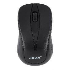 Мышь беспроводная Acer OMR131 черный, 1000 dpi, радиоканал, USB, кнопки - 3