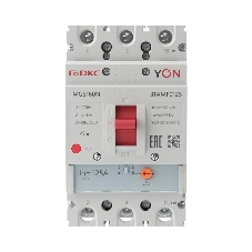 Выключатель автоматический MGS160 3P 100-125A 36kA YON MGS160N-3TAMF0125