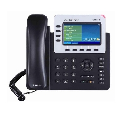 Телефон Grandstream GXP-2140, VoIP 2 Порта Ethernet 10/100/1000, 4 SIP линий, цветной TFT дисплей 480x272, HD Audio