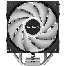 Кулер для процессора DEEPCOOL AG400 LED черный, 120 мм, алюминий/медь, 2000 об/мин, 31.6 дБ, 4 pin, 220 Вт, 150 мм