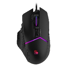 Мышь проводная A4Tech Bloody W95 Max черный, 12000 dpi, USB, кнопки - 10