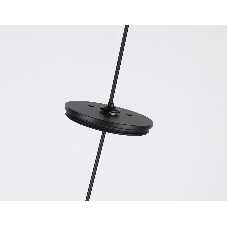 Крепеж трековый подвесной для корпуса DIY D60mm 240*42*25 H1500 BK черный