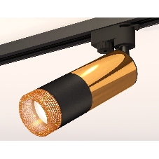 Светильник Ambrella light XT6302071 SBK/PYG/CF черный песок/золото желтое полированное/кофе MR16 GU5.3
