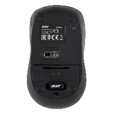Мышь беспроводная Acer OMR131 черный, 1000 dpi, радиоканал, USB, кнопки - 3
