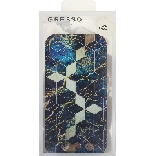Чехол (клип-кейс) Gresso Meridian, для iPhone 13, синий gr17aaae8887