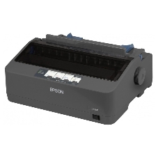 Принтер матричный Epson LX-350 (C11CC24031/C11CC24032), (А4, 357 cps (12 cpi), USB, LPT, COM)