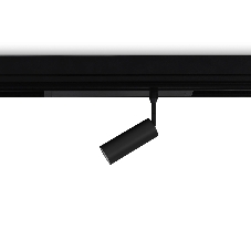 Управляемый светодиодный светильник для шинопровода Magnetic Ambrella light GL1202 BK черный IP20 7W 3000K-6400K 220V 36° D35*80 (Без ПДУ)