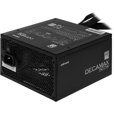 Блок питания ZALMAN DecaMax 500W, 500Вт, 80+ Standard, 120мм, немодульный, черный
